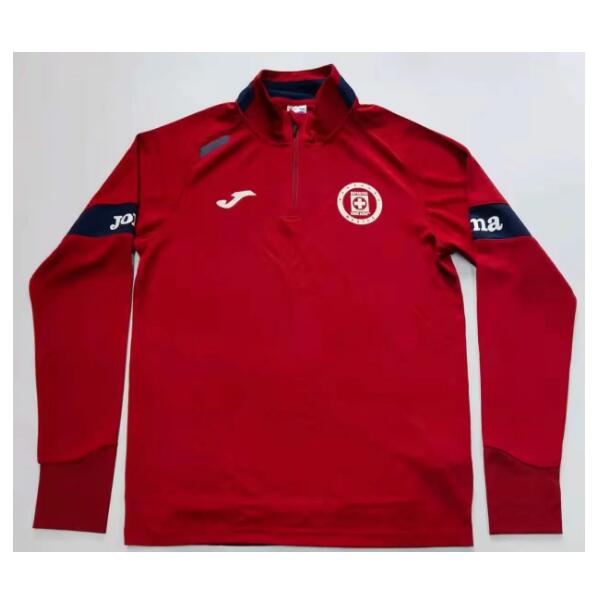 Cruz Azul Red Training Kits Sweatshirt with Pants 2020/21